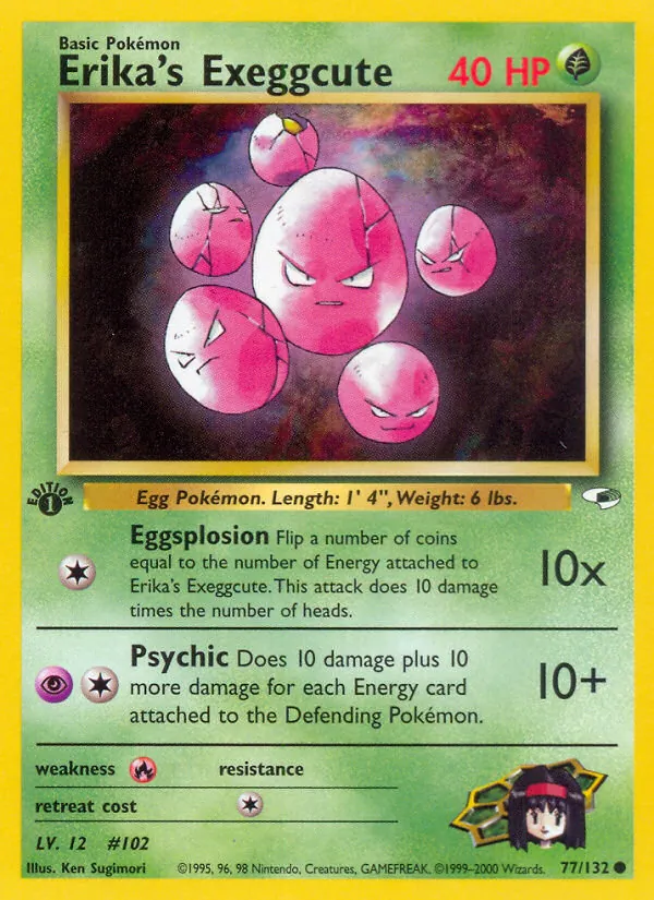 Erika's Exeggcute #77/132