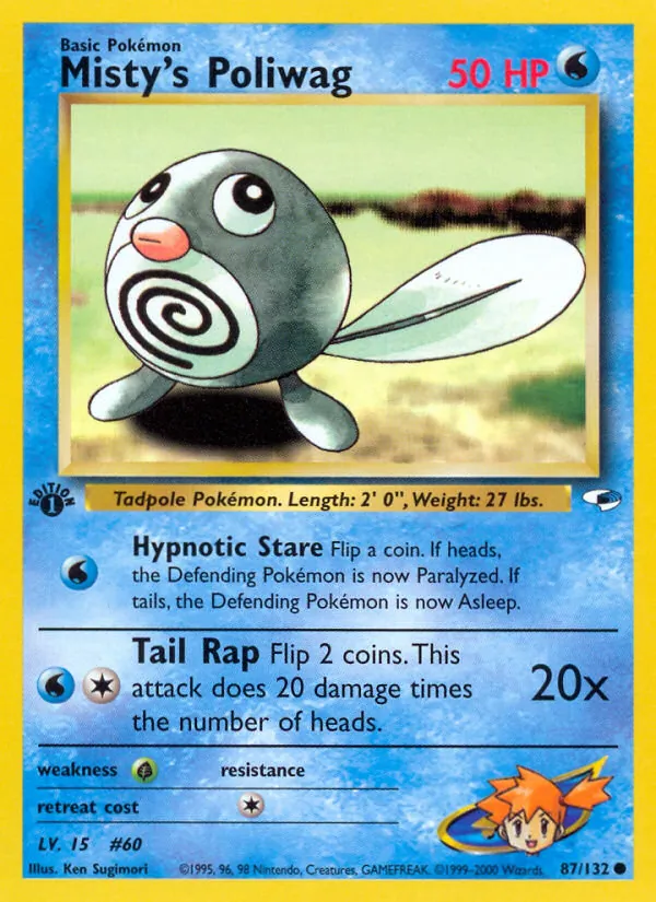 Misty's Poliwag #87/132