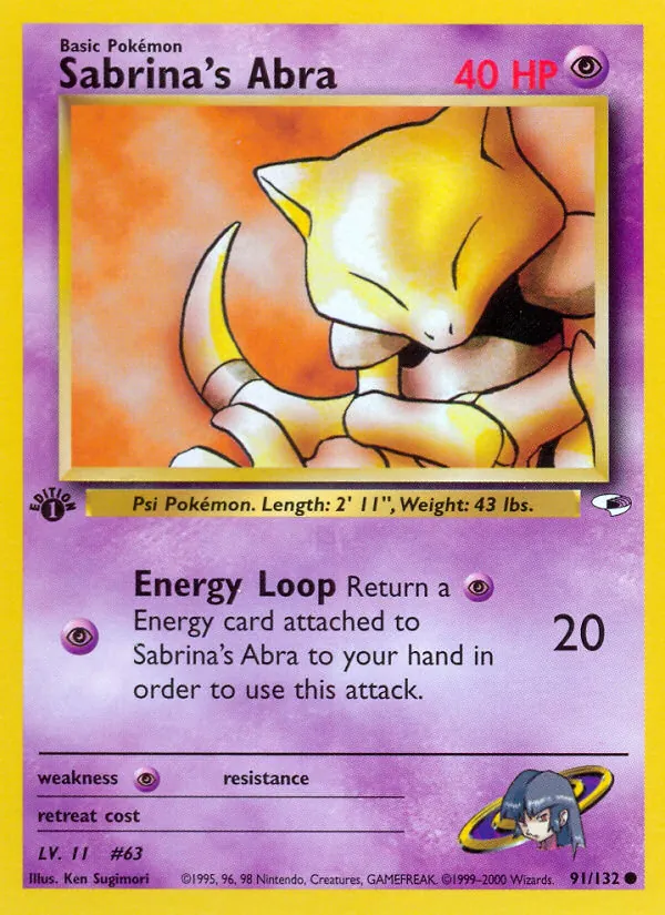 Sabrina's Abra #91/132
