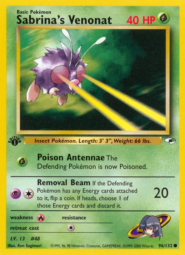Sabrina's Venonat #96/132