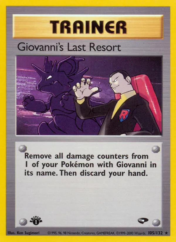 Giovanni's Last Resort, Gym Challenge #105/132