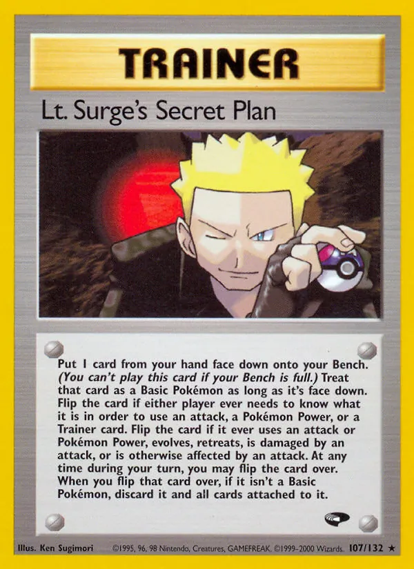 Lt. Surge's Secret Plan, Gym Challenge #107/132