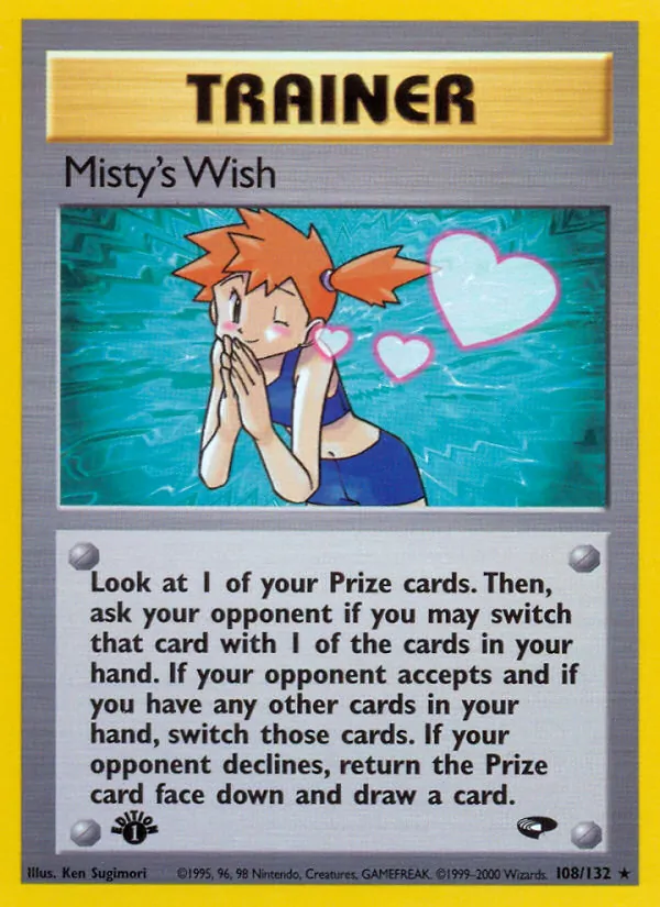 Misty's Wish, Gym Challenge #108/132