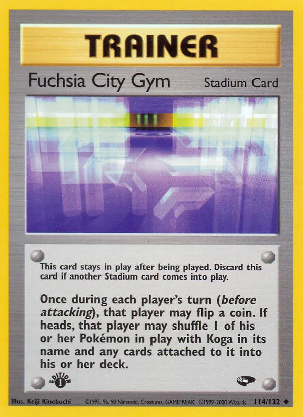 Fuchsia City Gym, Gym Challenge #114/132