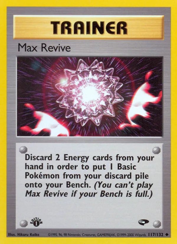 Max Revive, Gym Challenge #117/132
