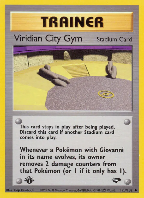 Viridian City Gym, Gym Challenge #123/132