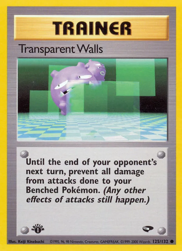Transparent Walls, Gym Challenge #125/132