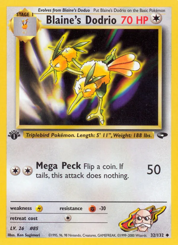 Blaine's Dodrio #32/132