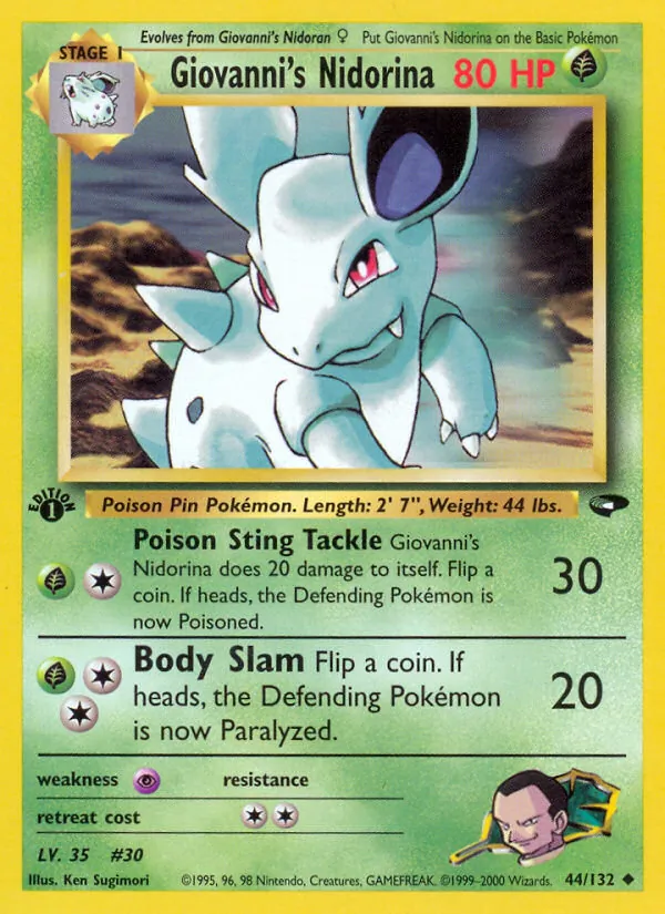 Giovanni's Nidorina #44/132