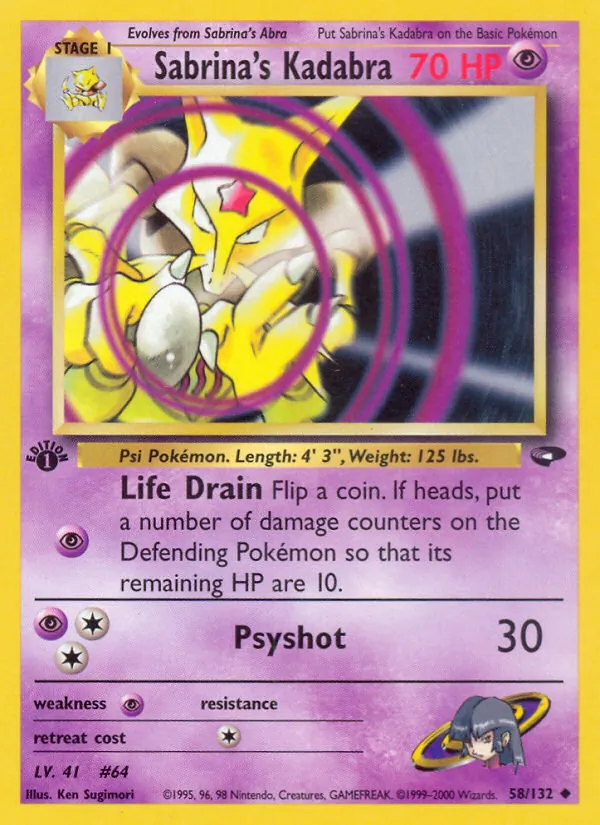 Sabrina's Kadabra #58/132