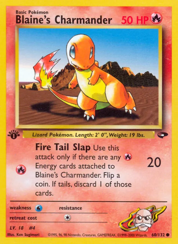 Blaine's Charmander #60/132