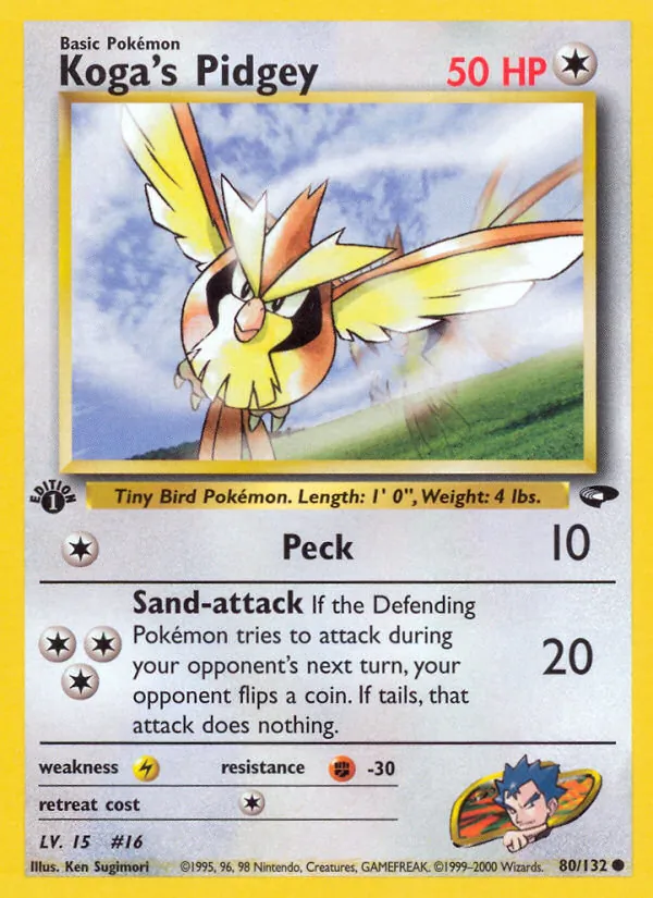 Koga's Pidgey #80/132