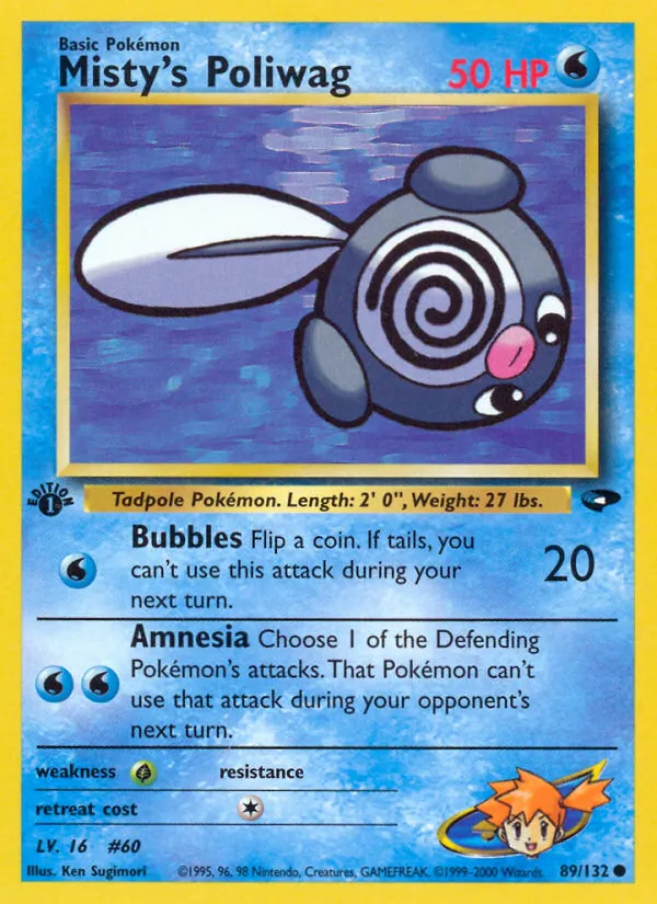 Misty's Poliwag #89/132