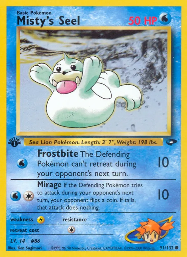 Misty's Seel #91/132