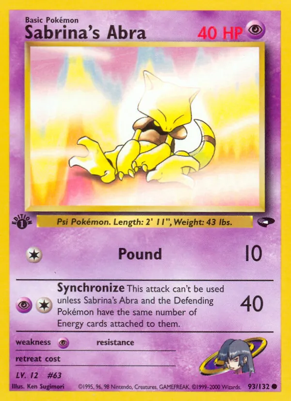 Sabrina's Abra #93/132
