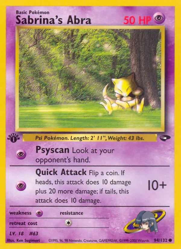 Sabrina's Abra #94/132