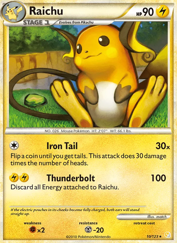 Raichu #10/123