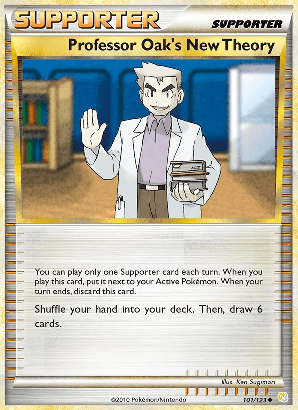 Professor Oak’s New Theory, HeartGold SoulSilver #101/123