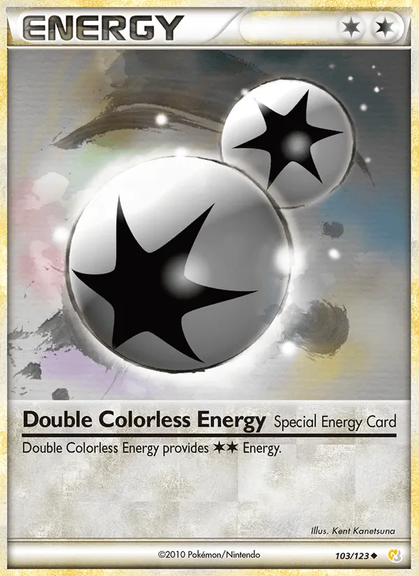 Double Colorless Energy, HeartGold SoulSilver #103/123
