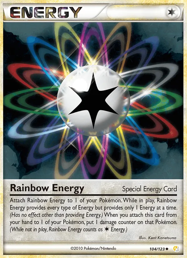 Rainbow Energy, HeartGold SoulSilver #104/123