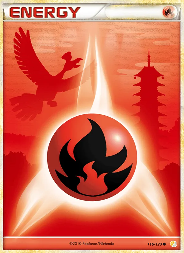 Fire Energy, HeartGold SoulSilver #116/123