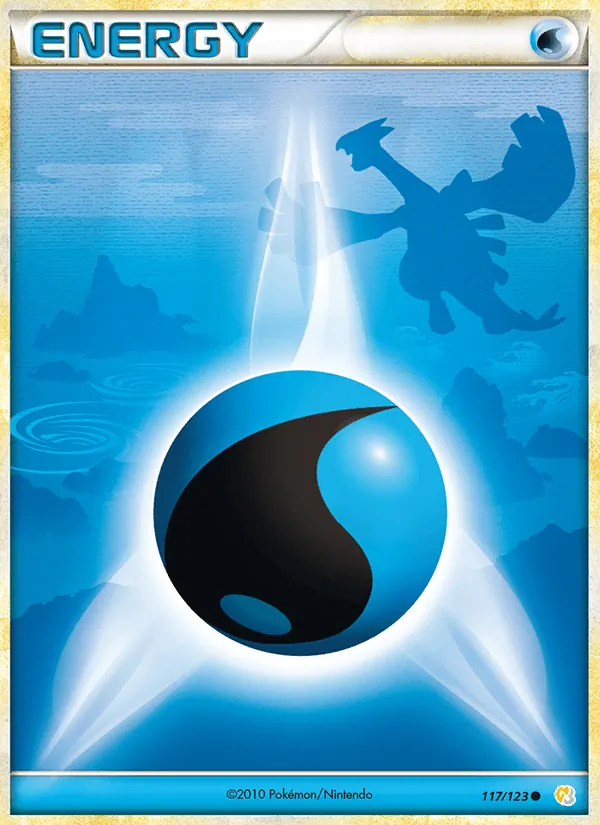 Water Energy, HeartGold SoulSilver #117/123