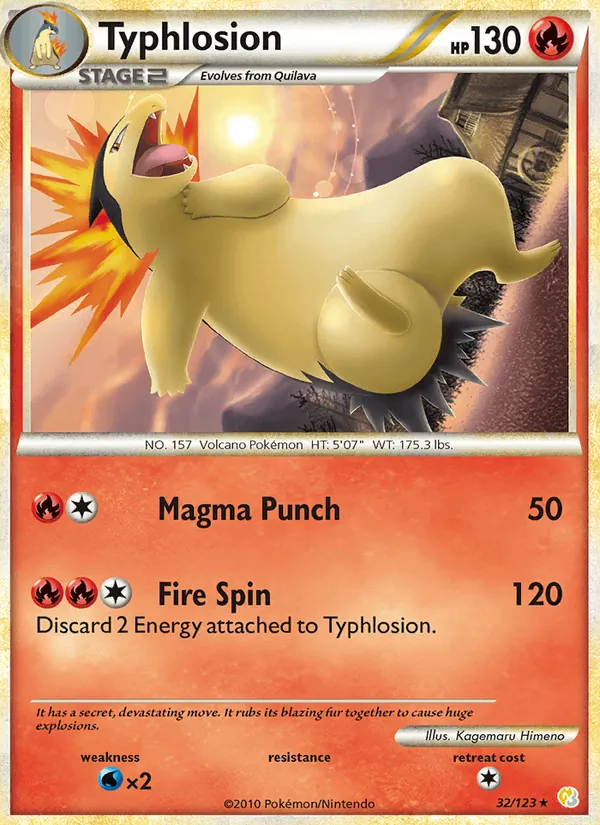 Typhlosion #32/123