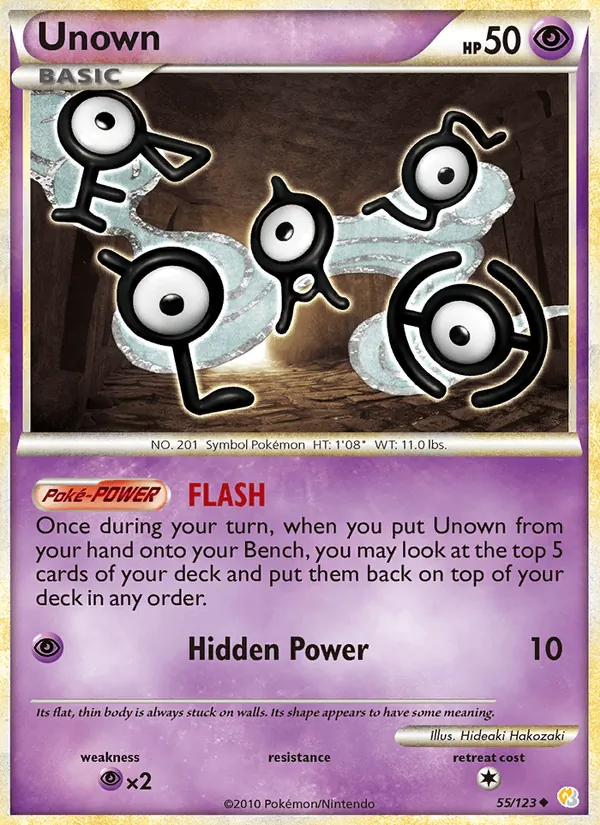 Unown #55/123