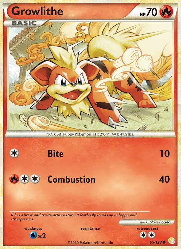 Growlithe #65/123