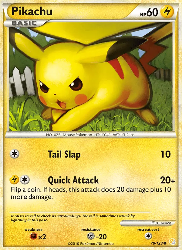 Pikachu #78/123