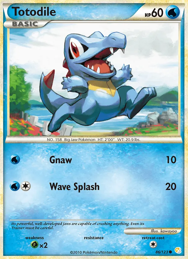 Totodile #86/123