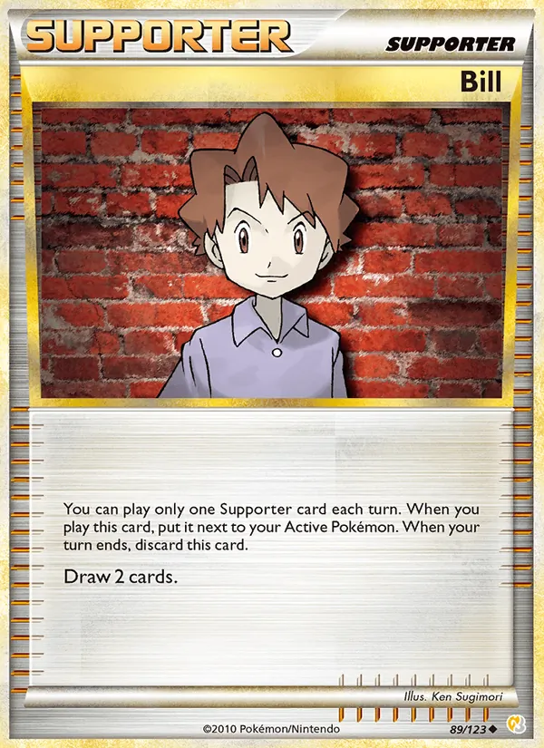 Bill, HeartGold SoulSilver #89/123