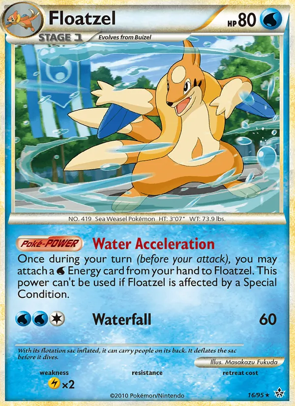 Floatzel #16/95