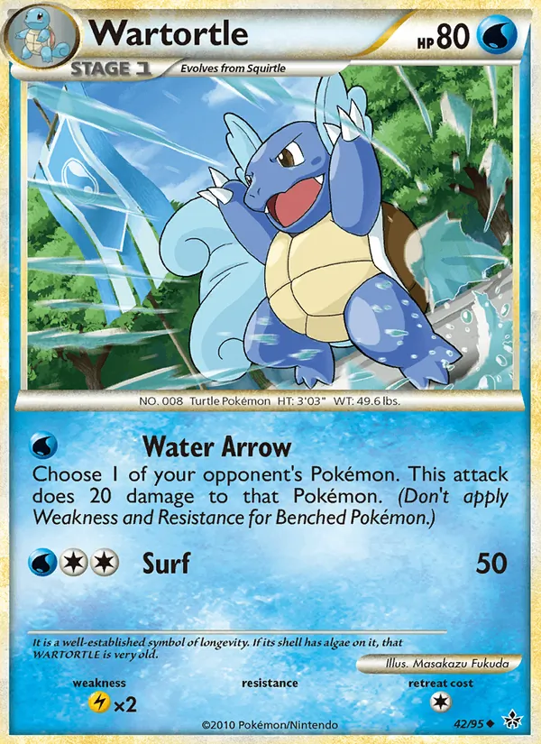 Wartortle #42/95
