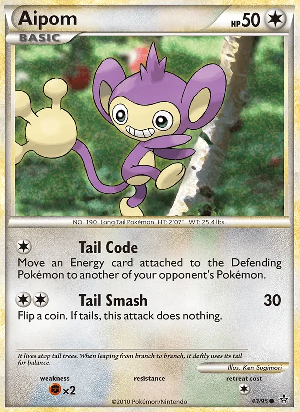 Aipom #43/95