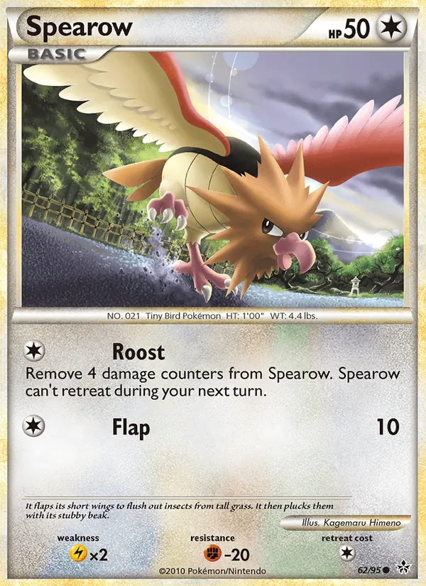 Spearow #62/95
