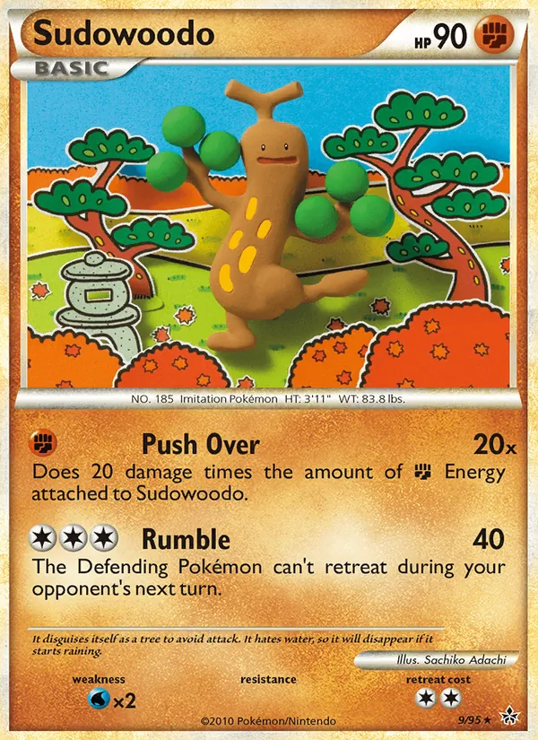 Sudowoodo #9/95