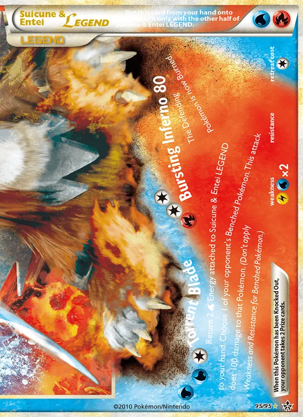 Suicune & Entei LEGEND #95/95