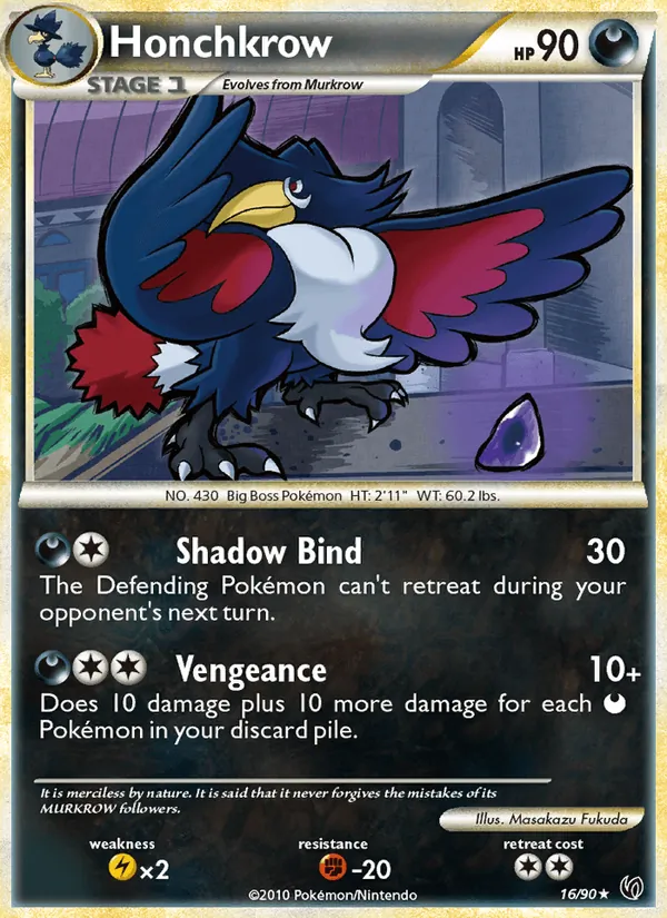 Honchkrow #16/90