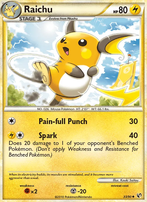 Raichu #33/90