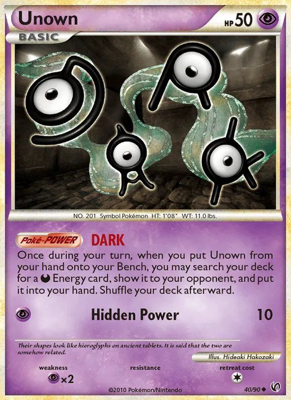 Unown #40/90