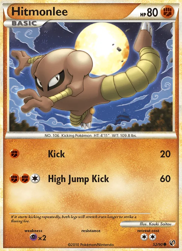 Hitmonlee #52/90