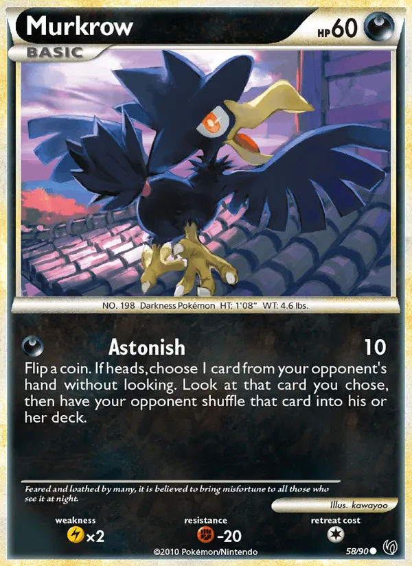 Murkrow #58/90