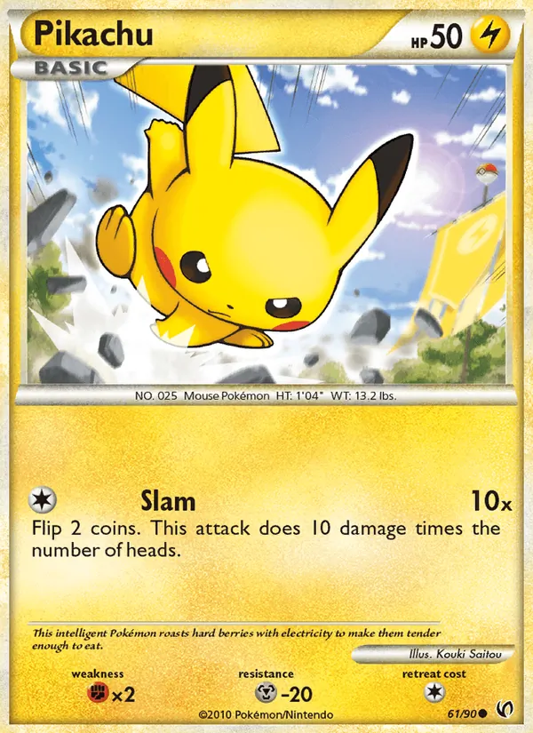 Pikachu #61/90