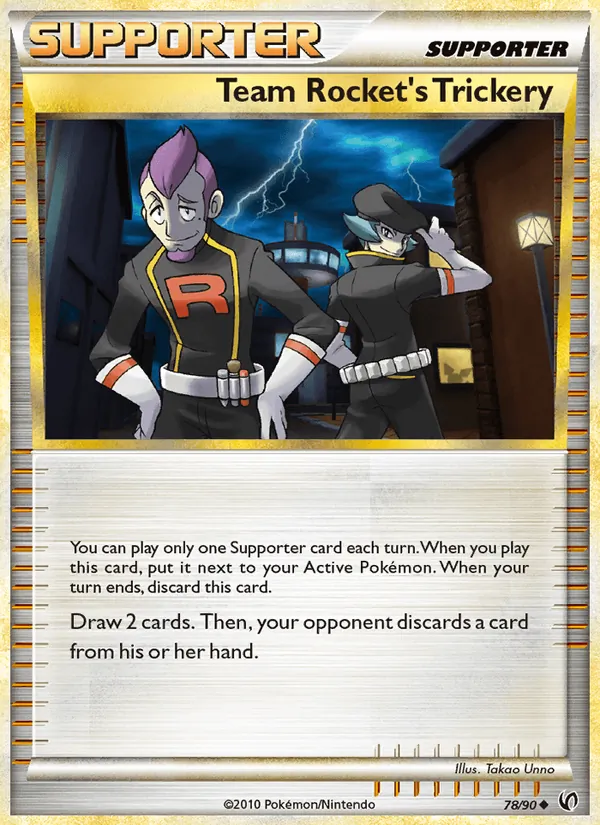Team Rocket’s Trickery, Undaunted #78/90