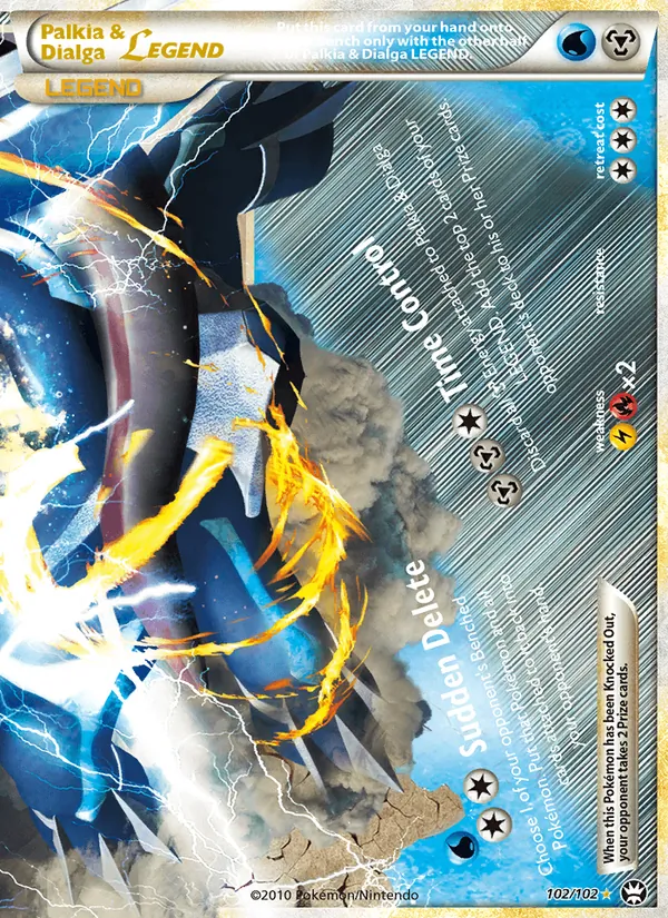 Palkia & Dialga LEGEND #102/102