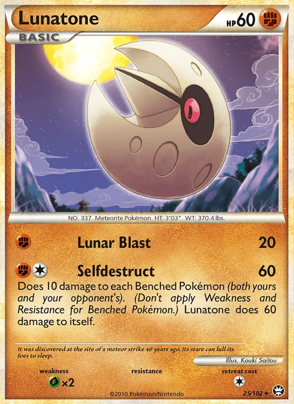 Lunatone #25/102
