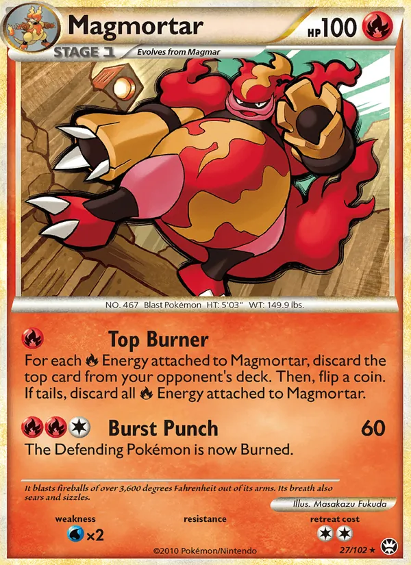 Magmortar #27/102