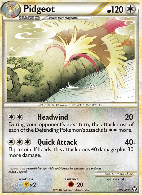 Pidgeot #29/102