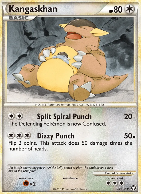 Kangaskhan #36/102